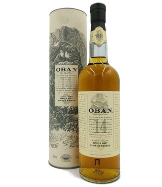 Oban Oban 14 years single malt whisky