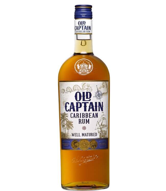 Old Captain Bruine Rum 100cl