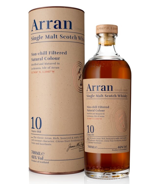 The Arran 10 Years Single Malt whisky