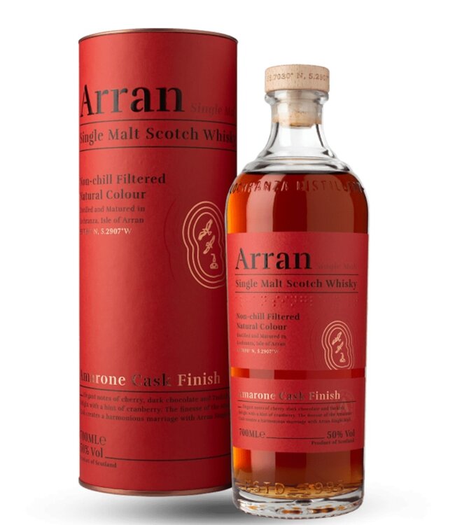 The Arran Amarone Cask Single Malt whisky
