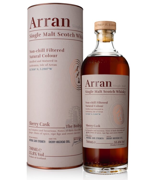 The Arran Sherry Cask Strength Single Malt Whisky