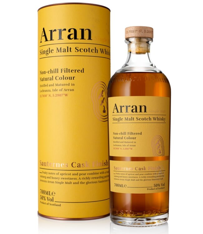 The Arren Sauternes Cask Single Malt Whisky