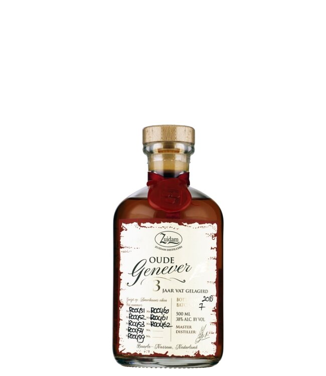 Zuidam Oude Jenever 3 jaar 50cl