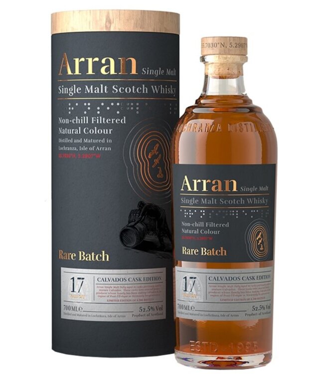Arran Rare Cask 17 years Calvados Cask