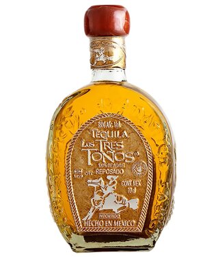 Los Tres Tonos Tequila Reposado 100% agave