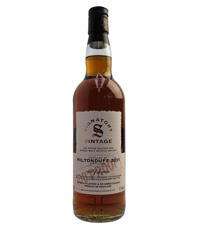 Signatory Signatory Vintage 100 proof Miltonduff 2011 #54