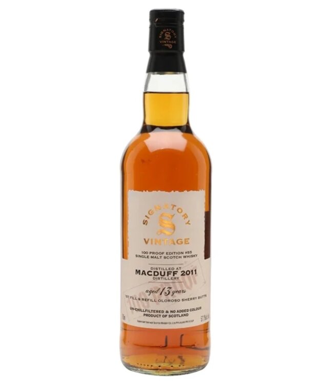 Signatory Signatory Vintage 100 proof Macduff 2011 #55