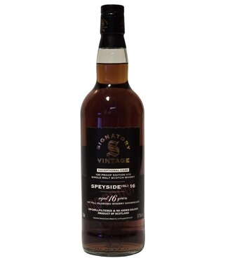 Signatory Signatory Vintage Exceptional Cask Speyside (GL) 16 #10