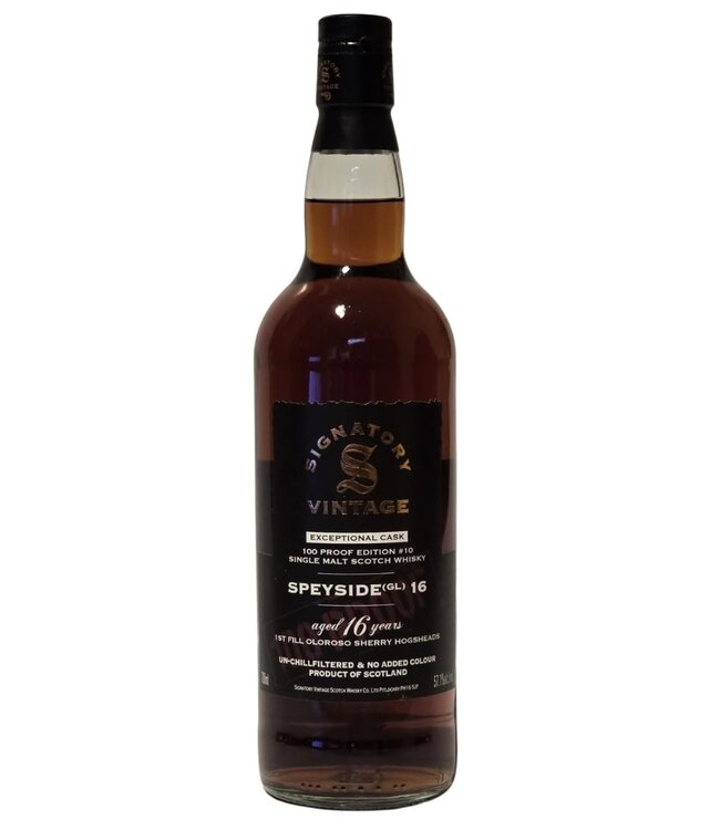 Signatory Vintage Exceptional Cask Speyside (GL) 16 #10