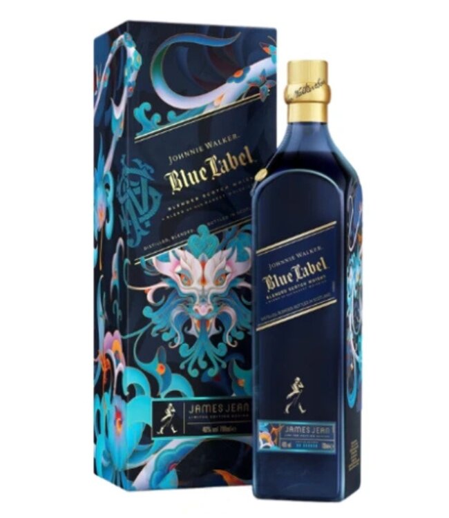 Johnnie Walker Blue Label James Jean year of the dragon 2024