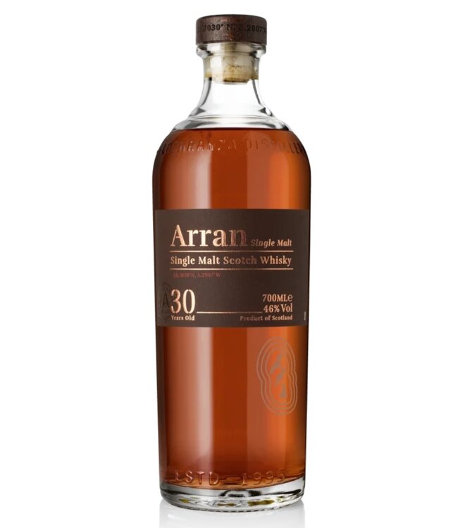 Arran 30 years Sherry Hogshead First Years