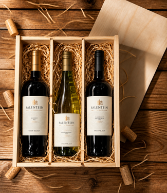 Salentein Wijngeschenk Salentein Barrel Selection 3 flessen in kist