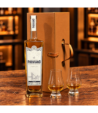 Proviand Proviand Bourbon Cask Whisky 46% – Luxe Geschenkverpakking met 2 Glazen