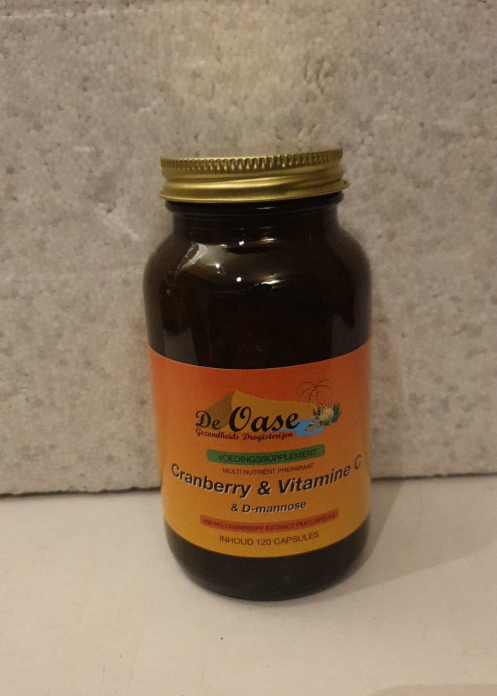 De Oase voedingssupplementen Cranberry & Vitamine C & D-mannose