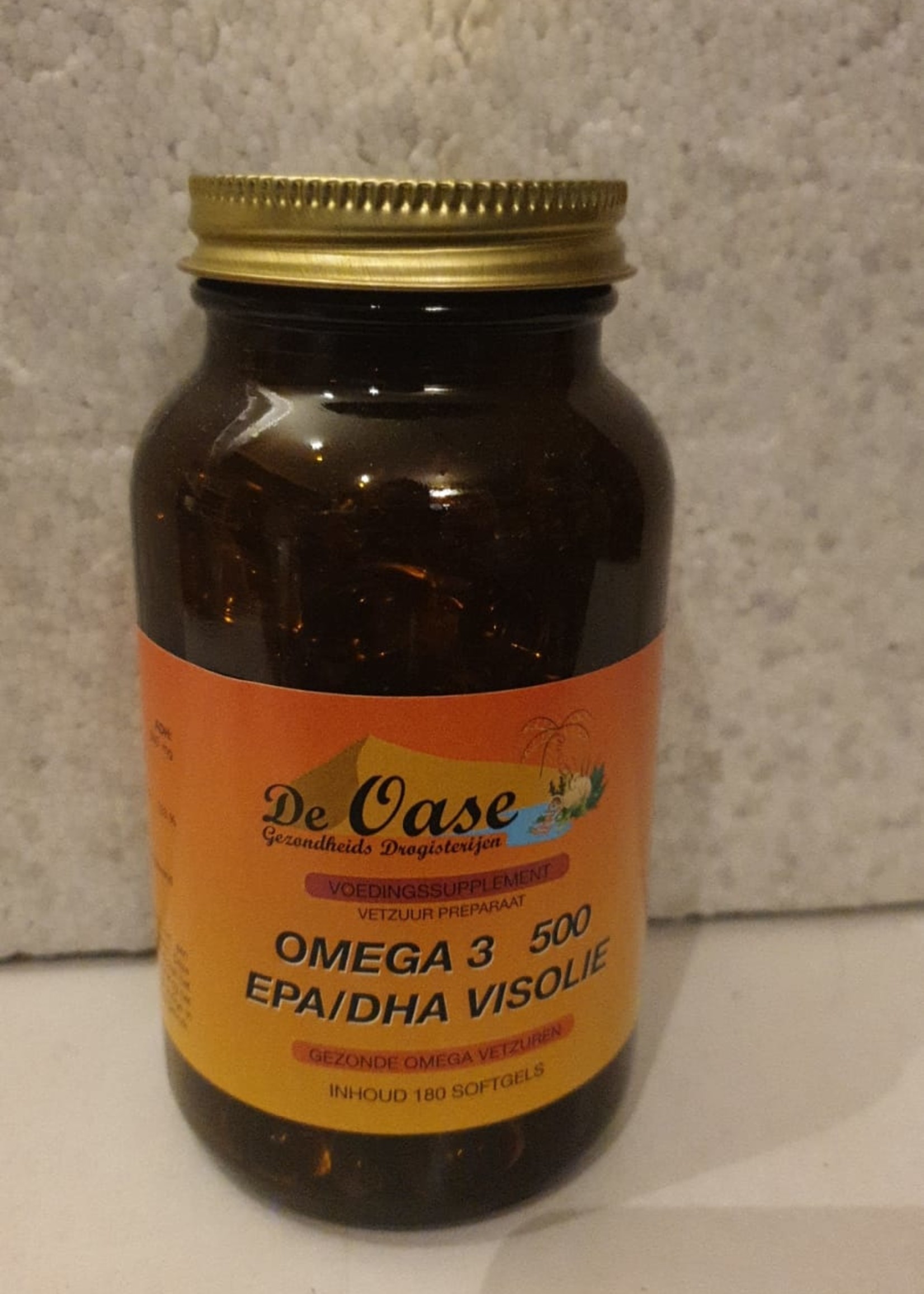 De Oase voedingssupplementen Omega 3 500 EPA/DHA visolie