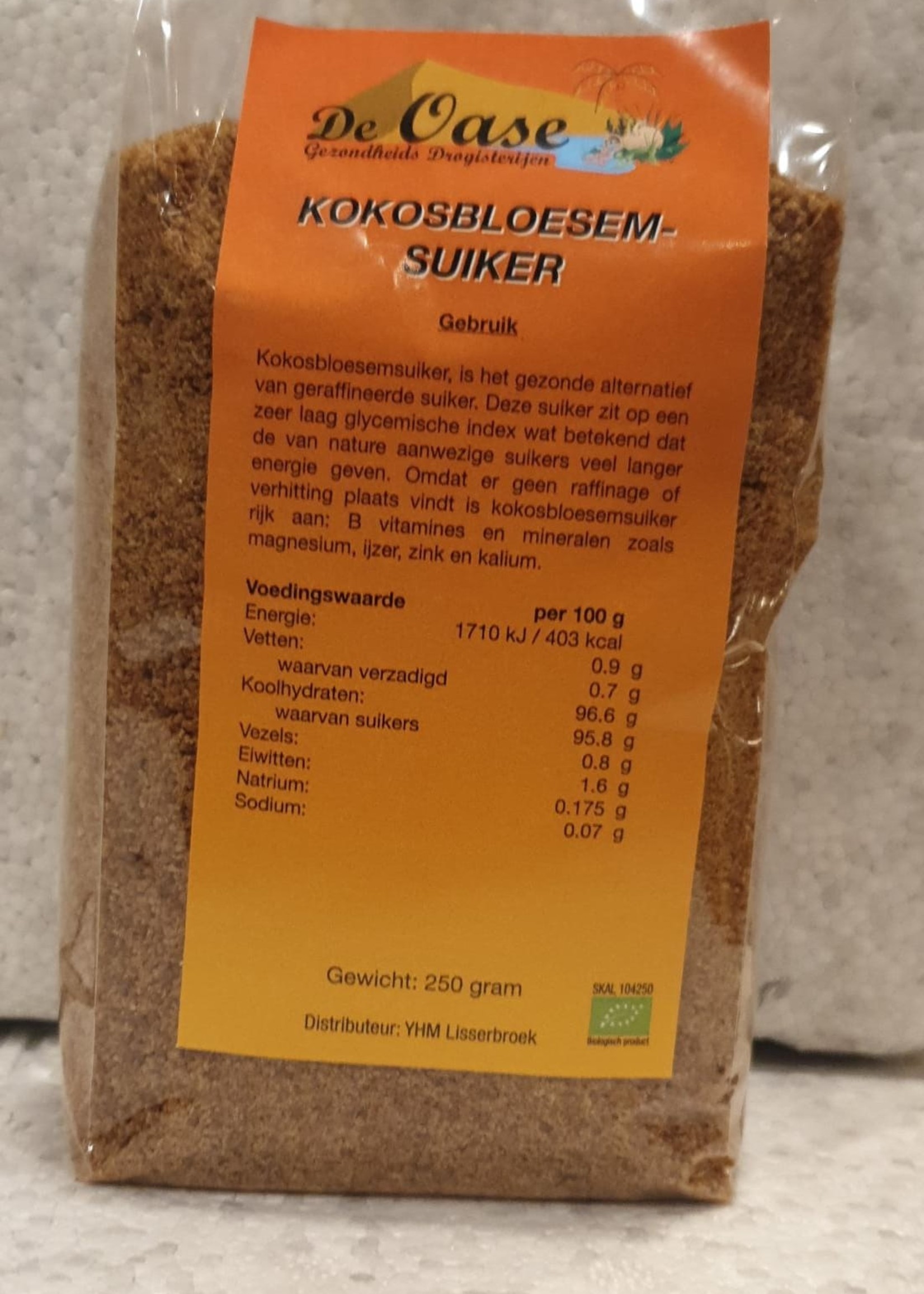 De Oase voedingssupplementen Kokosbloesemsuiker