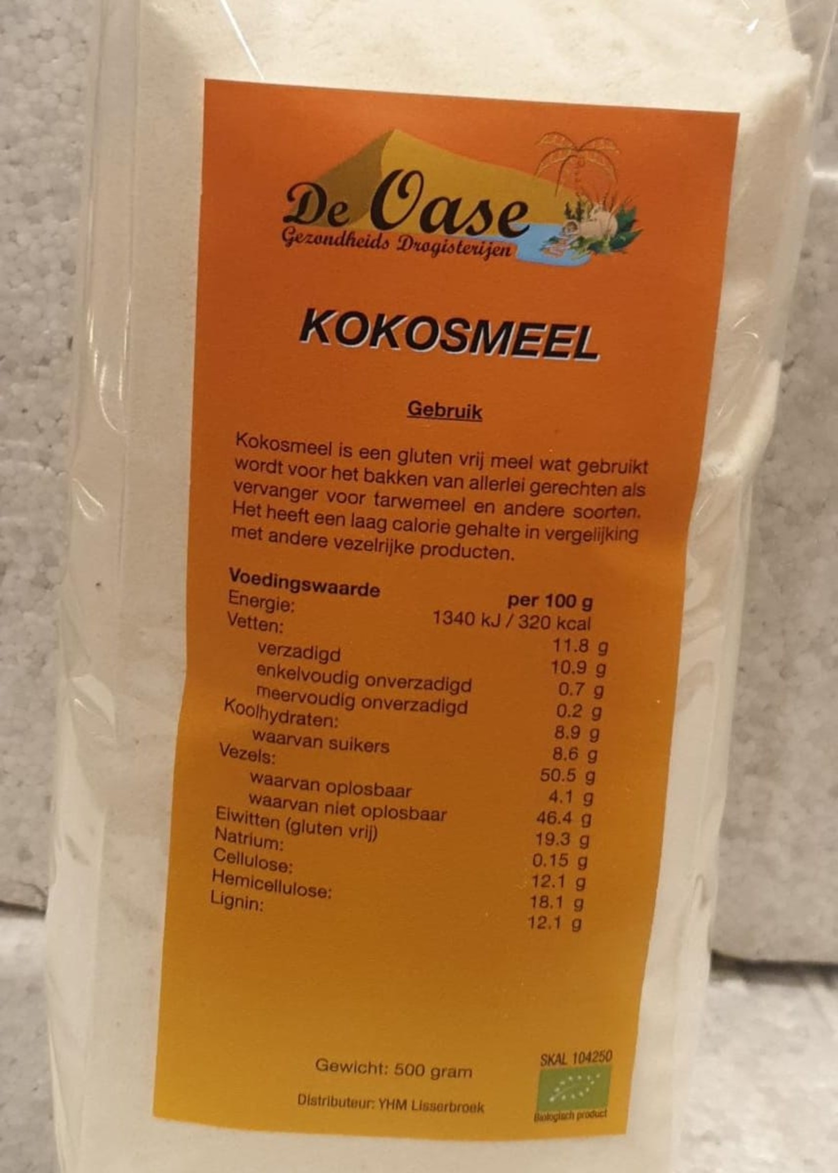 De Oase voedingssupplementen Kokosmeel