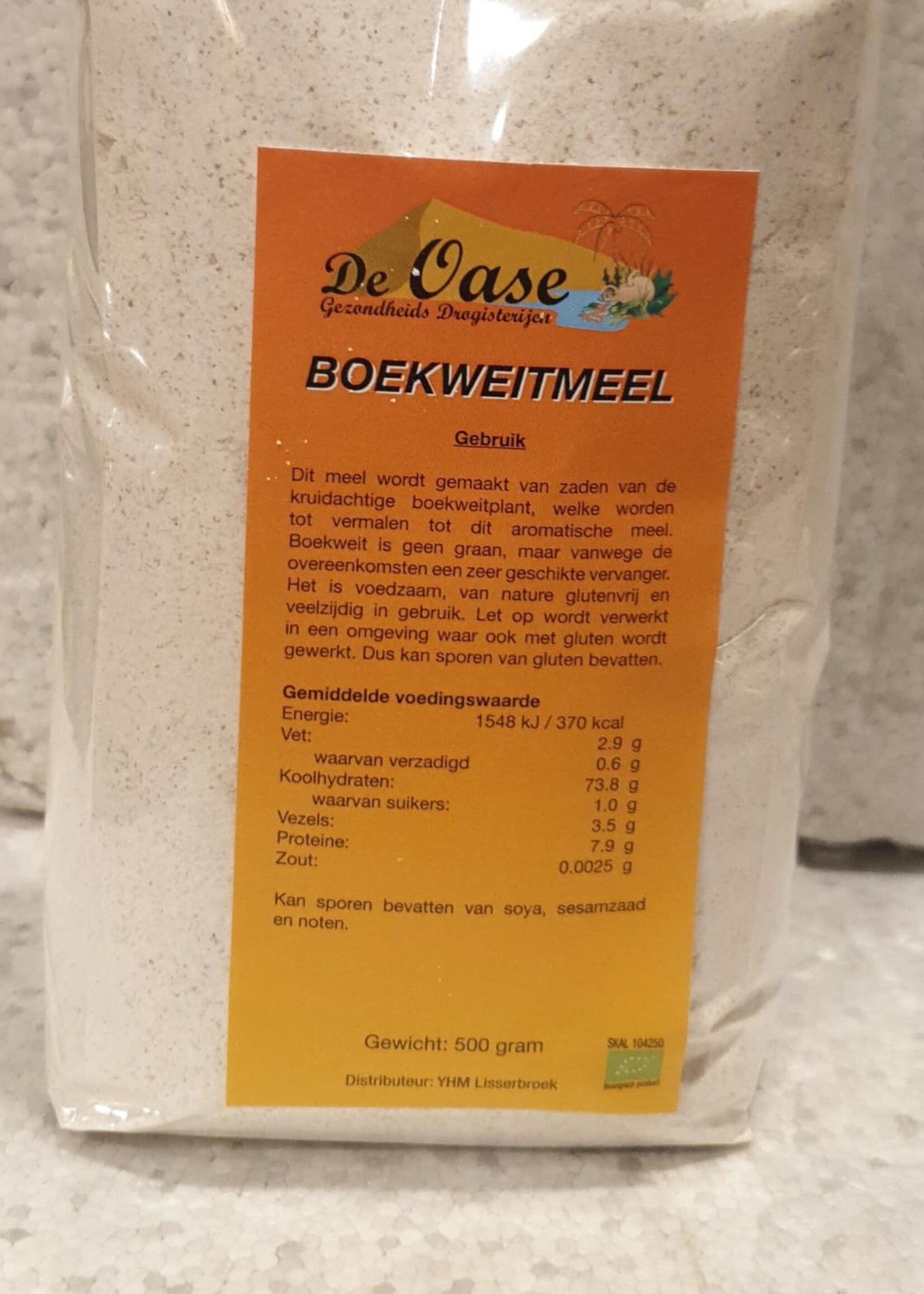 De Oase voedingssupplementen Boekweitmeel