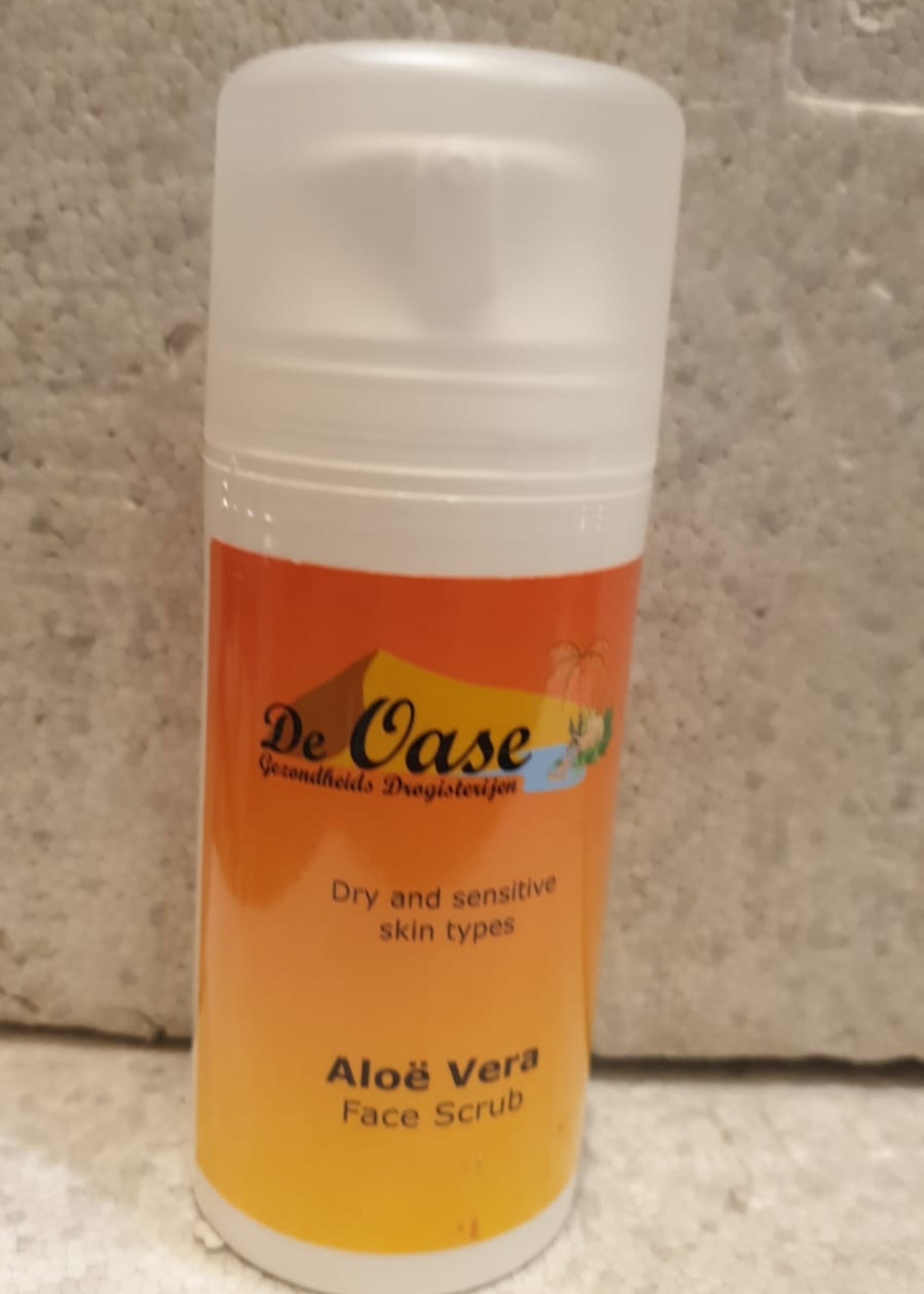 De Oase voedingssupplementen Aloë vera face scrub