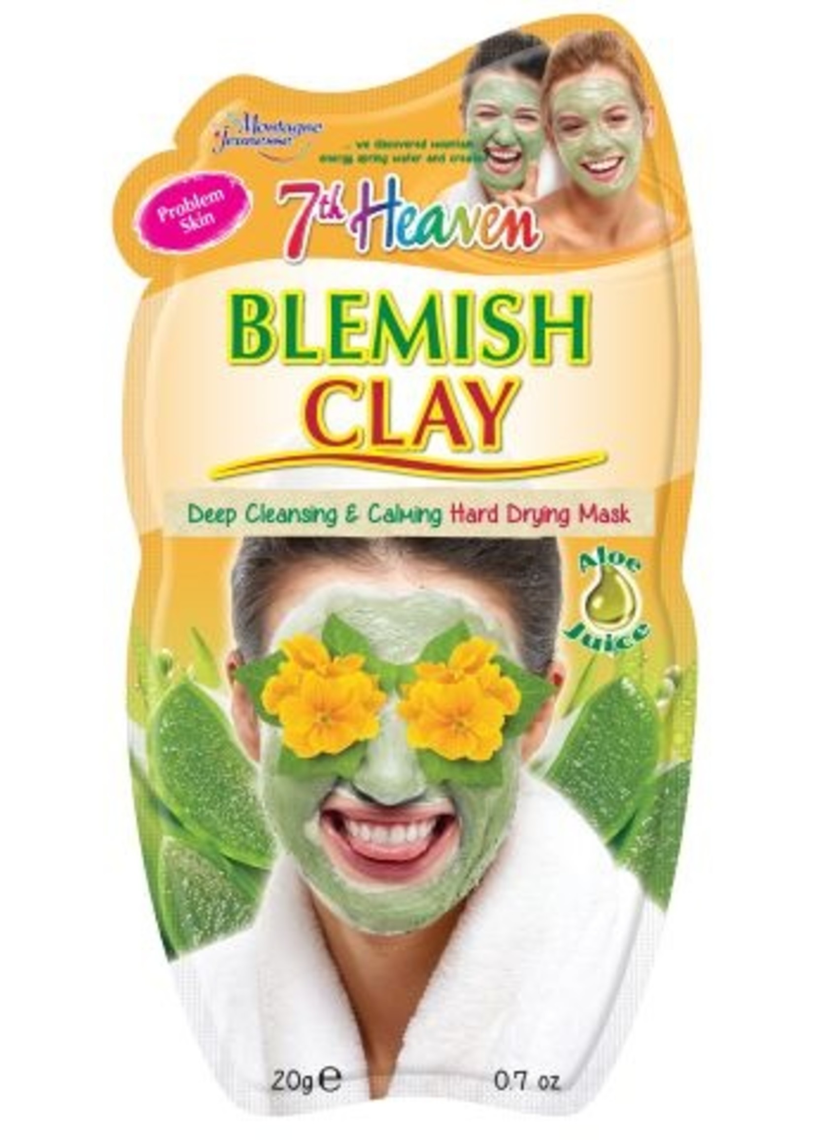 Montagne 7th Heaven gezichtmasker blemish mud Montagne 20g