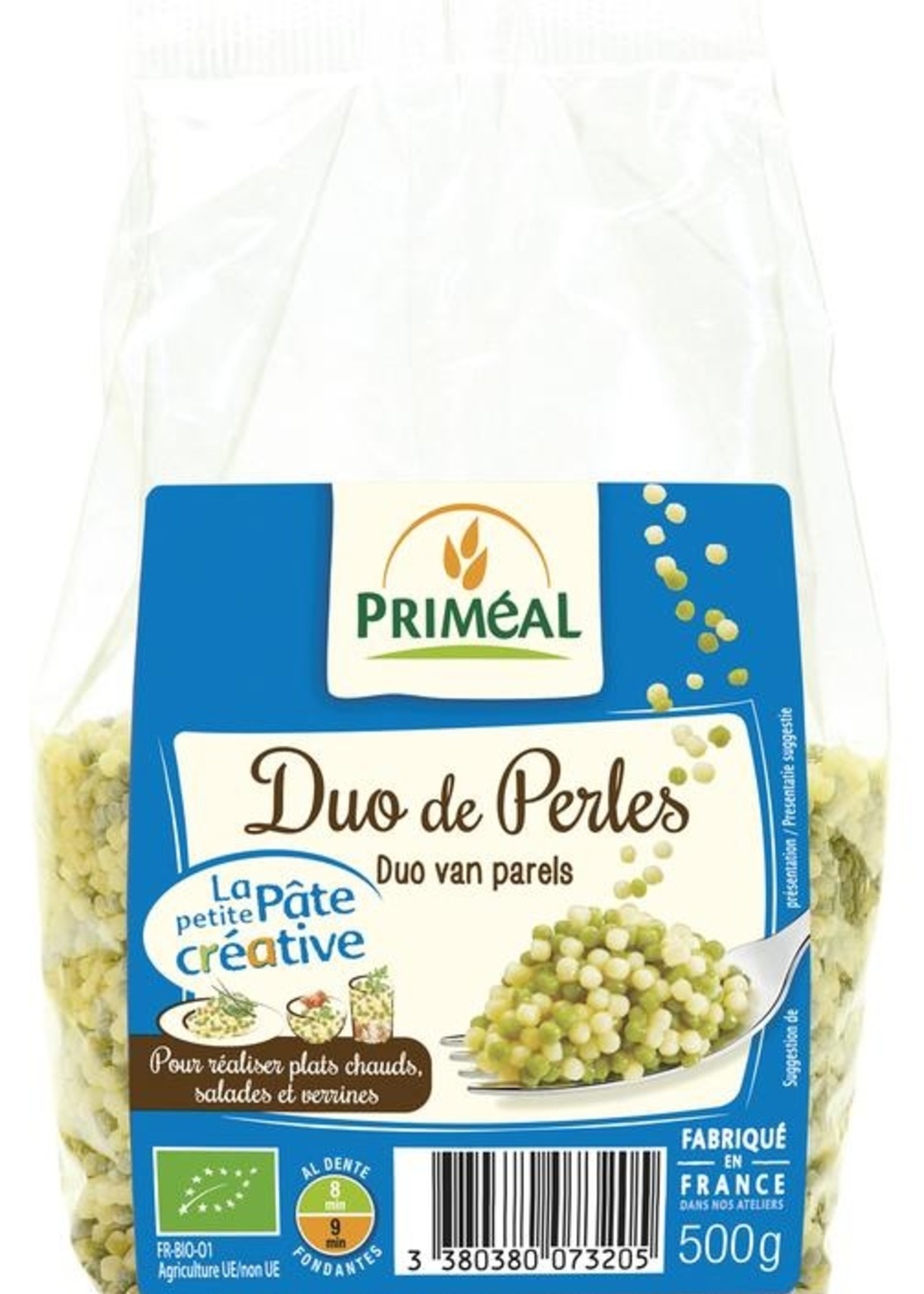 Primeal Duo van parels bio Primeal 500g