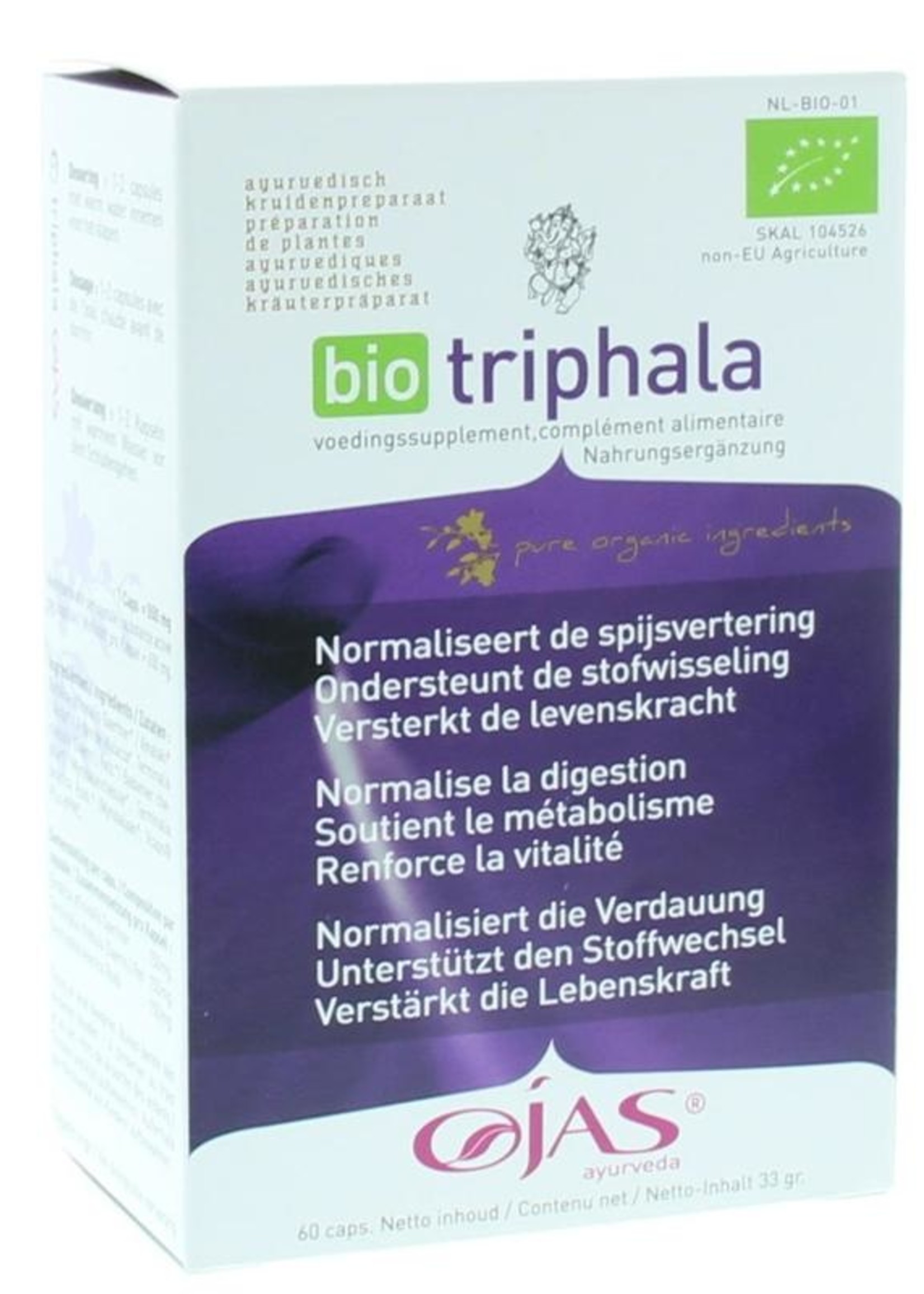 Ojas Triphala bio Ojas 60vc