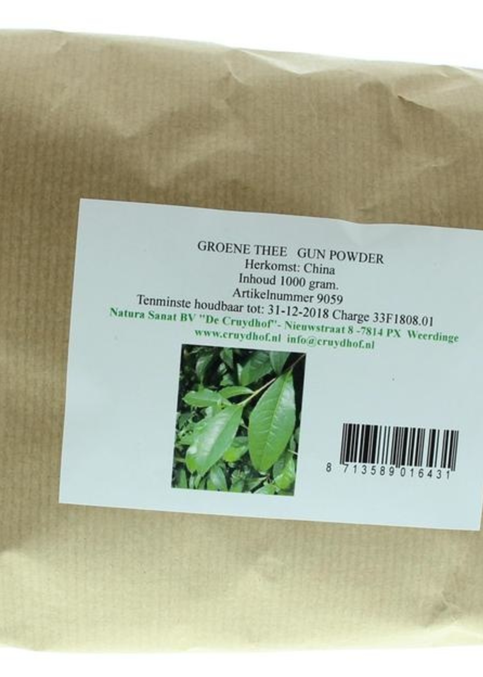 Cruydhof Groene thee Cruydhof 1000g