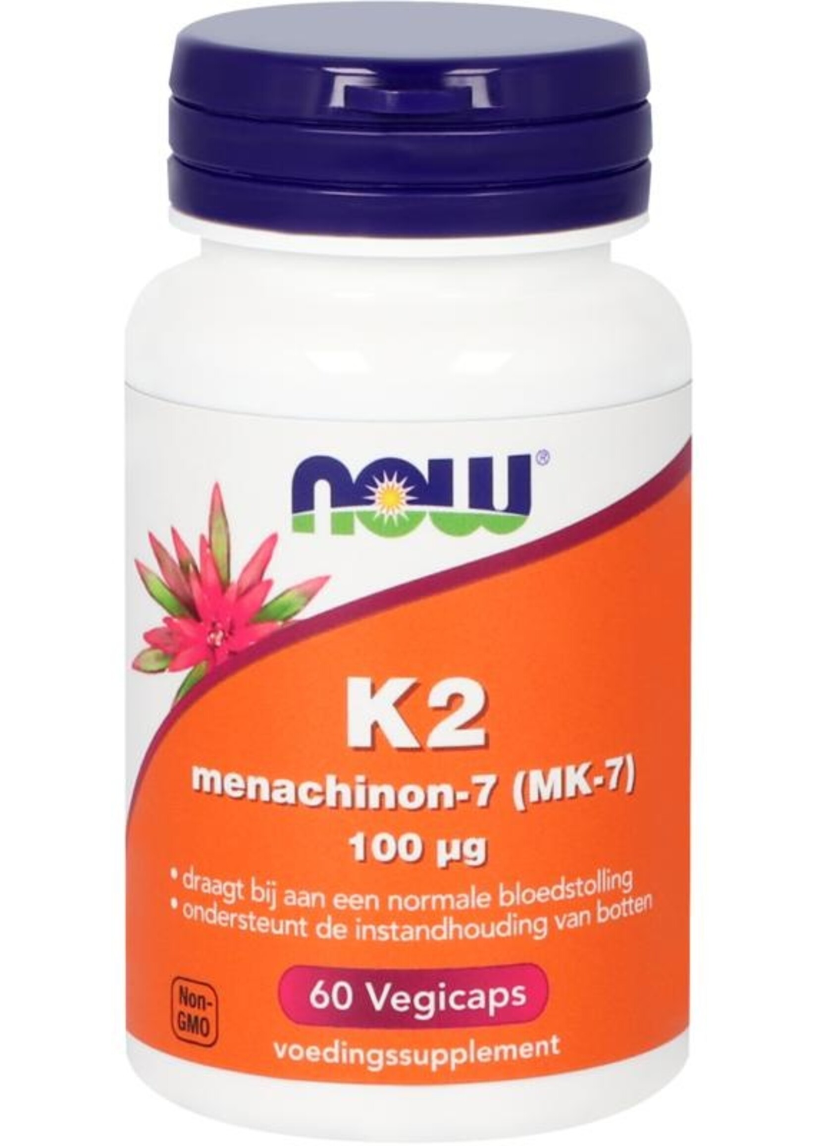 NOW K2 Menachinon-7 (MK-7) 100 mcg NOW 60vc
