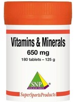 SNP Vitamins minerals complex SNP 180tb