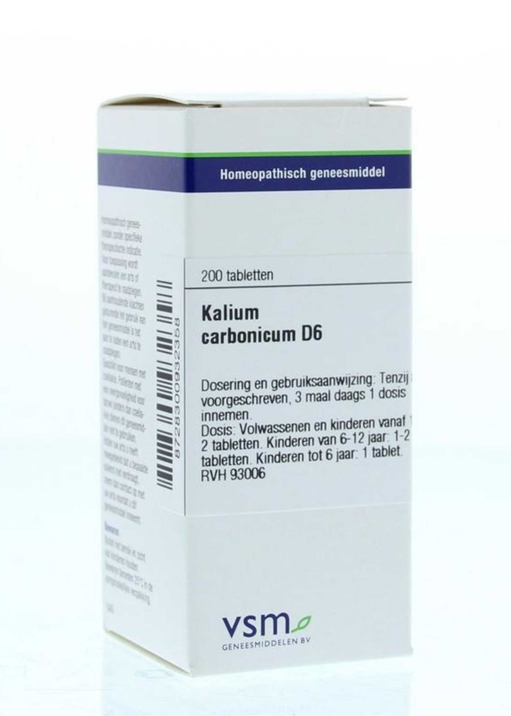 VSM Kalium carbonicum D6 VSM 200tb