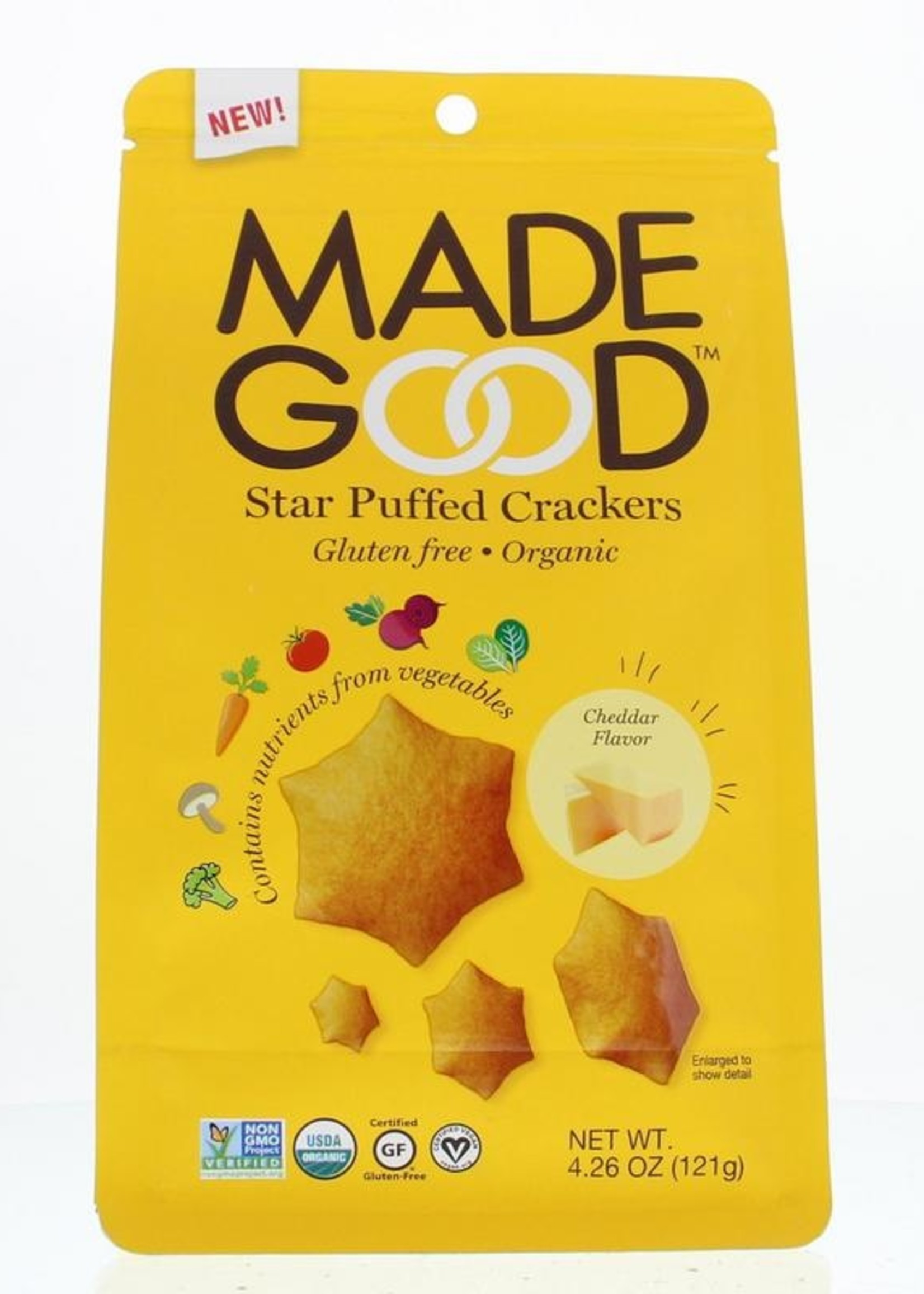 Made Good Crackers cheddar bio Made Good 121g
