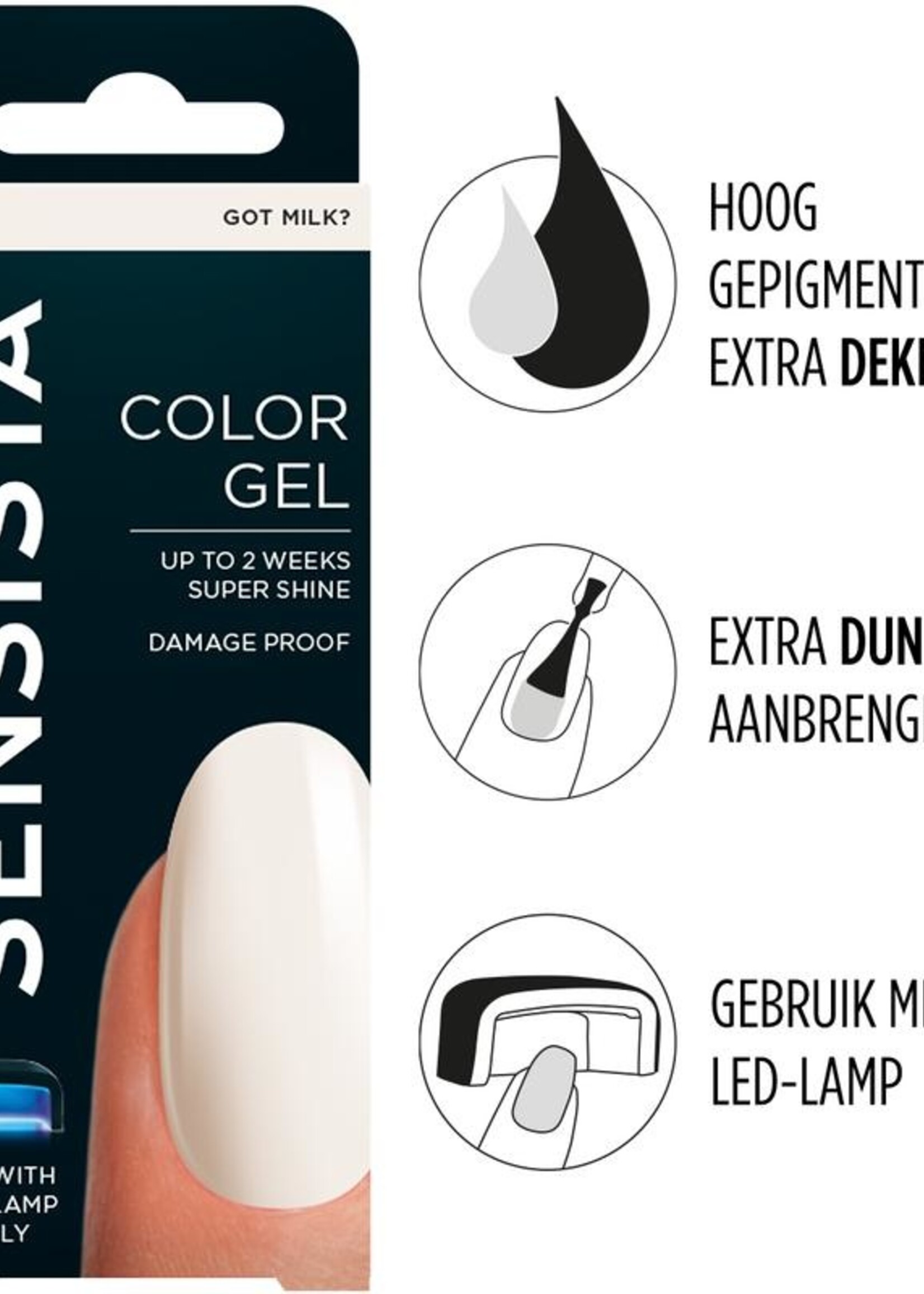 Sensista Color gel got milk Sensista 7.5ml