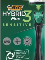 BIC Flex 3 hybrid shaver sensitive leaf bl 4 BIC 4st