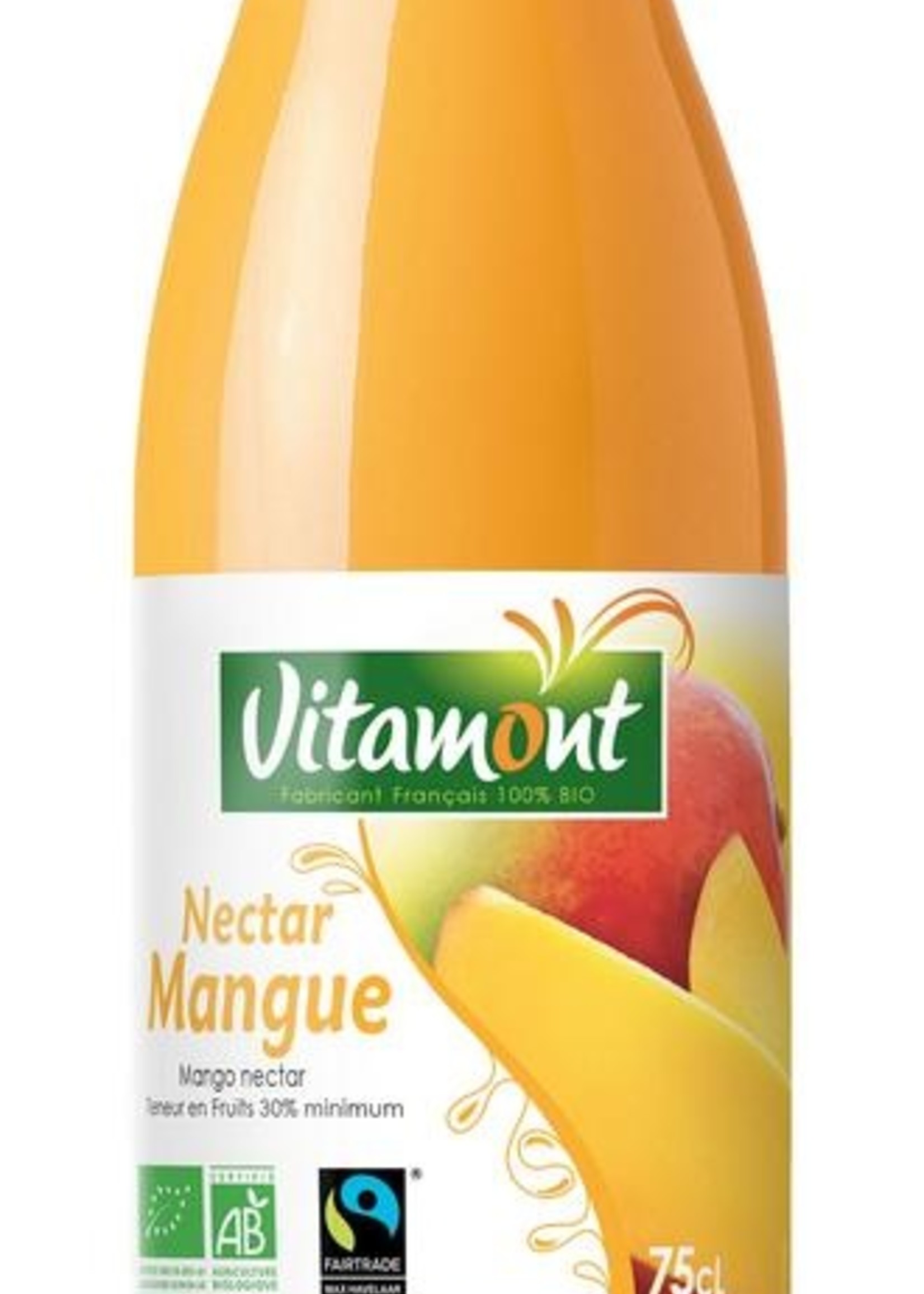 Vitamont Mango nectar uit Peru bio Vitamont 750ml