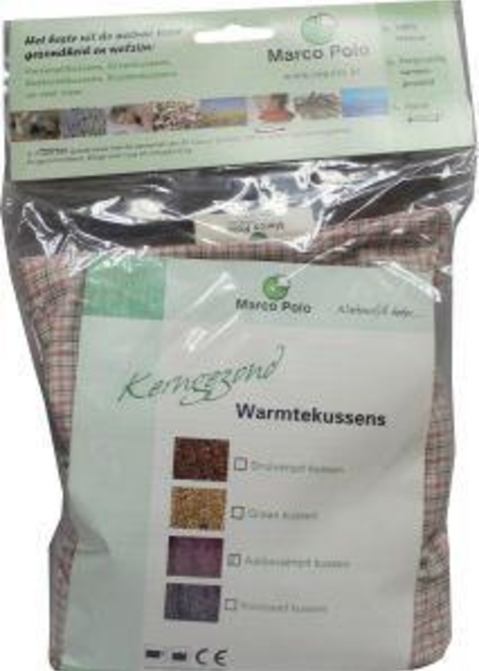 Marco Polo Aalbessenpitkussen 20 x 50cm Marco Polo 1st