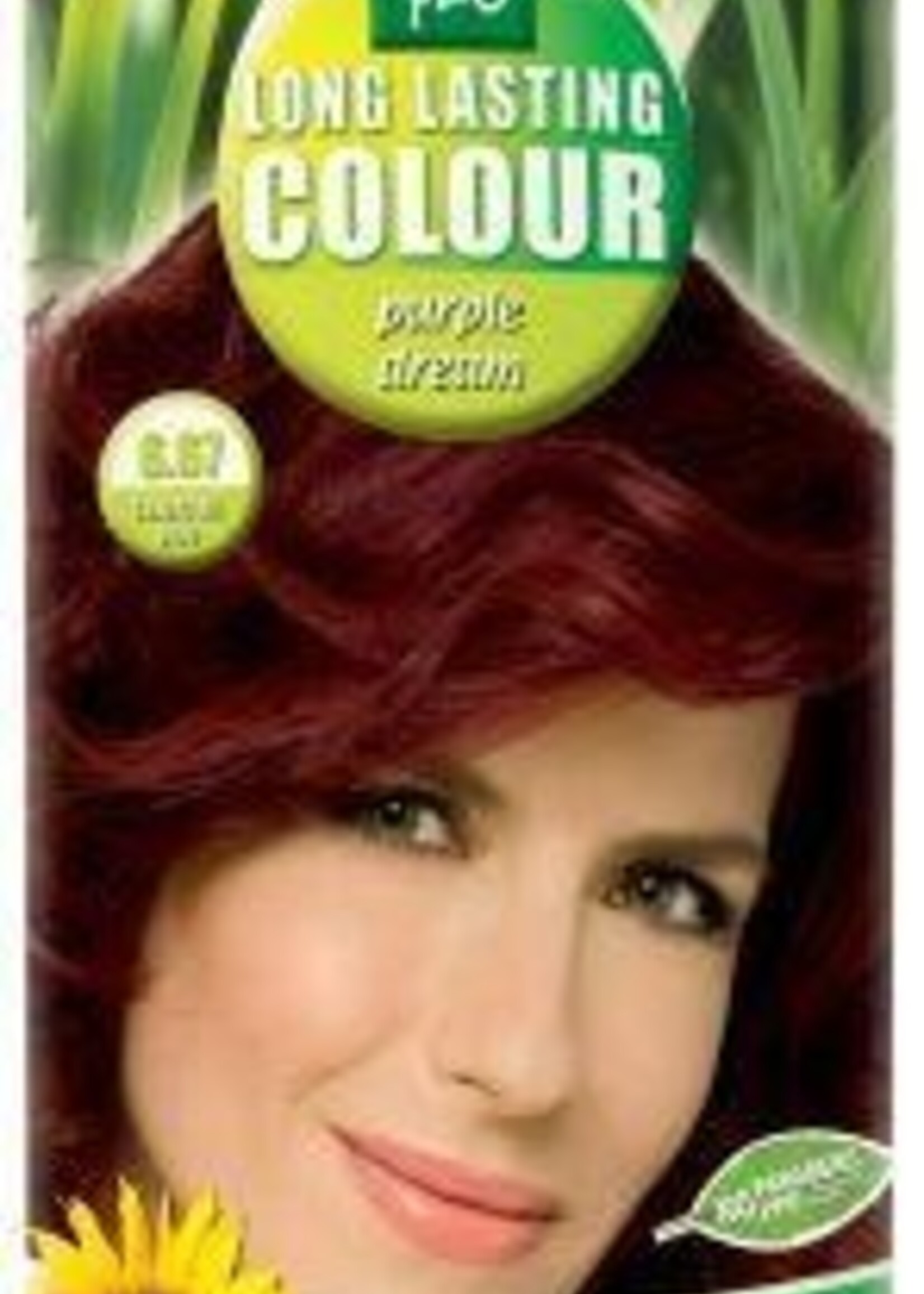 Henna Plus Long lasting colour 6.67 purple dream Henna Plus 100ml