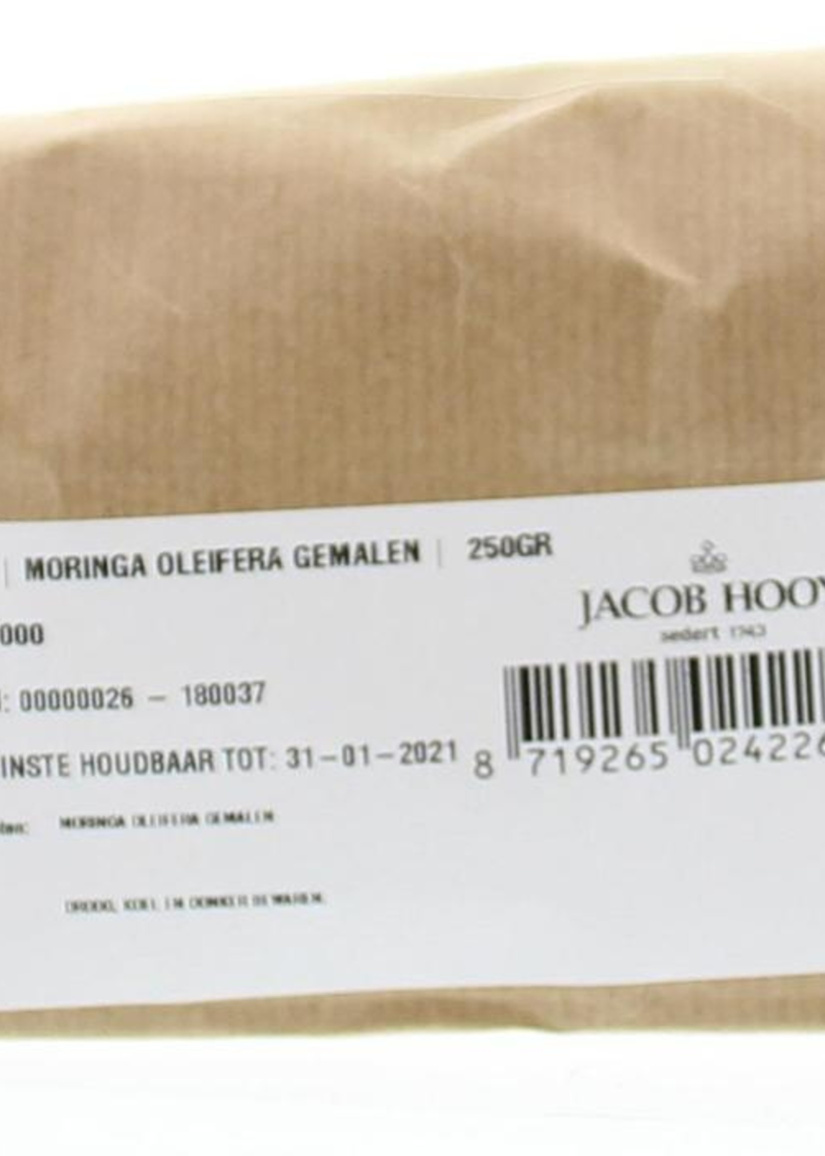 Jacob Hooy Moringa oleifera gemalen Jacob Hooy 250g