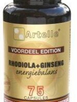 Artelle Rhodiola ginseng energiebalans Artelle 75ca