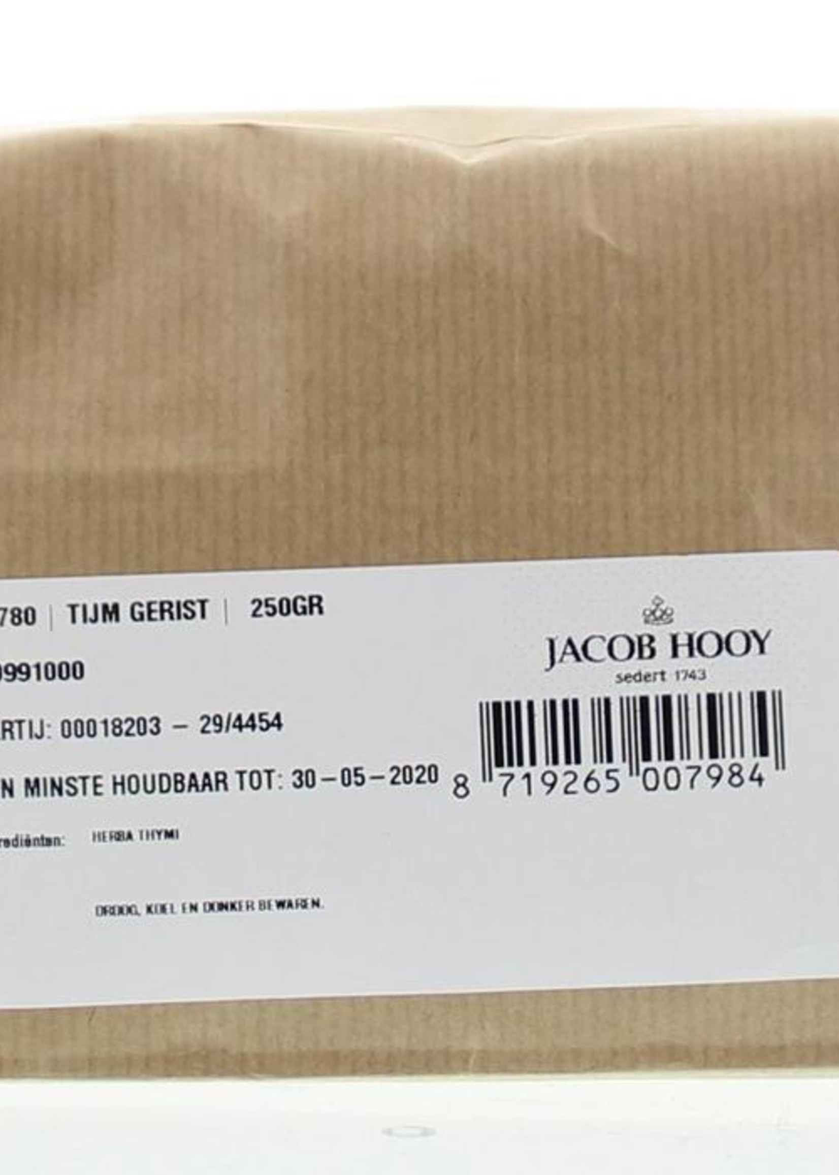 Jacob Hooy Tijm gerist Jacob Hooy 250g