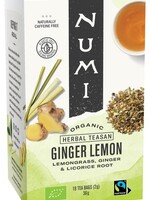 Numi Green tea ginger lemon bio Numi 18bui