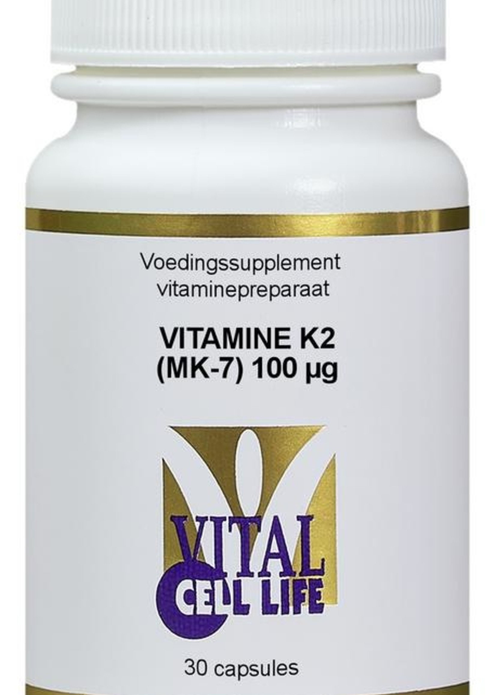 Vital Cell Life Vitamine K2 MK7 100mcg Vital Cell Life 30ca
