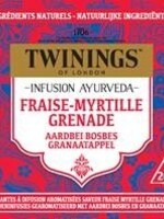 Twinings Ayurveda aardbei bosbes granaatappel Twinings 20st