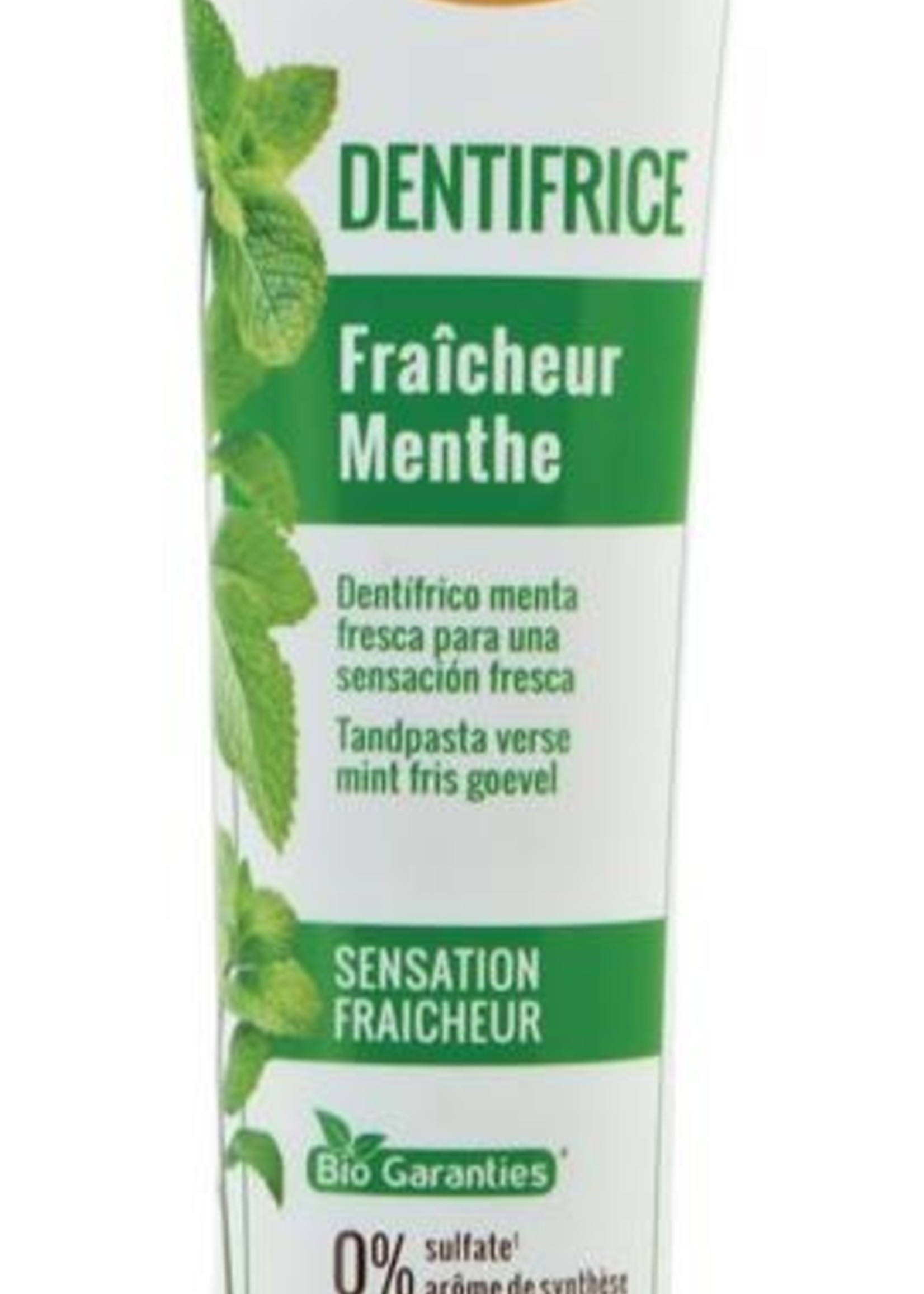 Douce Nature Tandpasta fris gevoel met verse munt bio Douce Nature 75ml