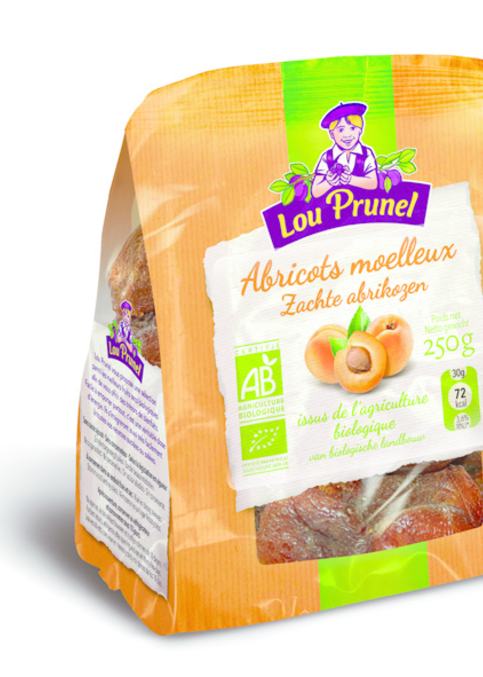 Lou Prunel Abrikozen zacht bio Lou Prunel 250g