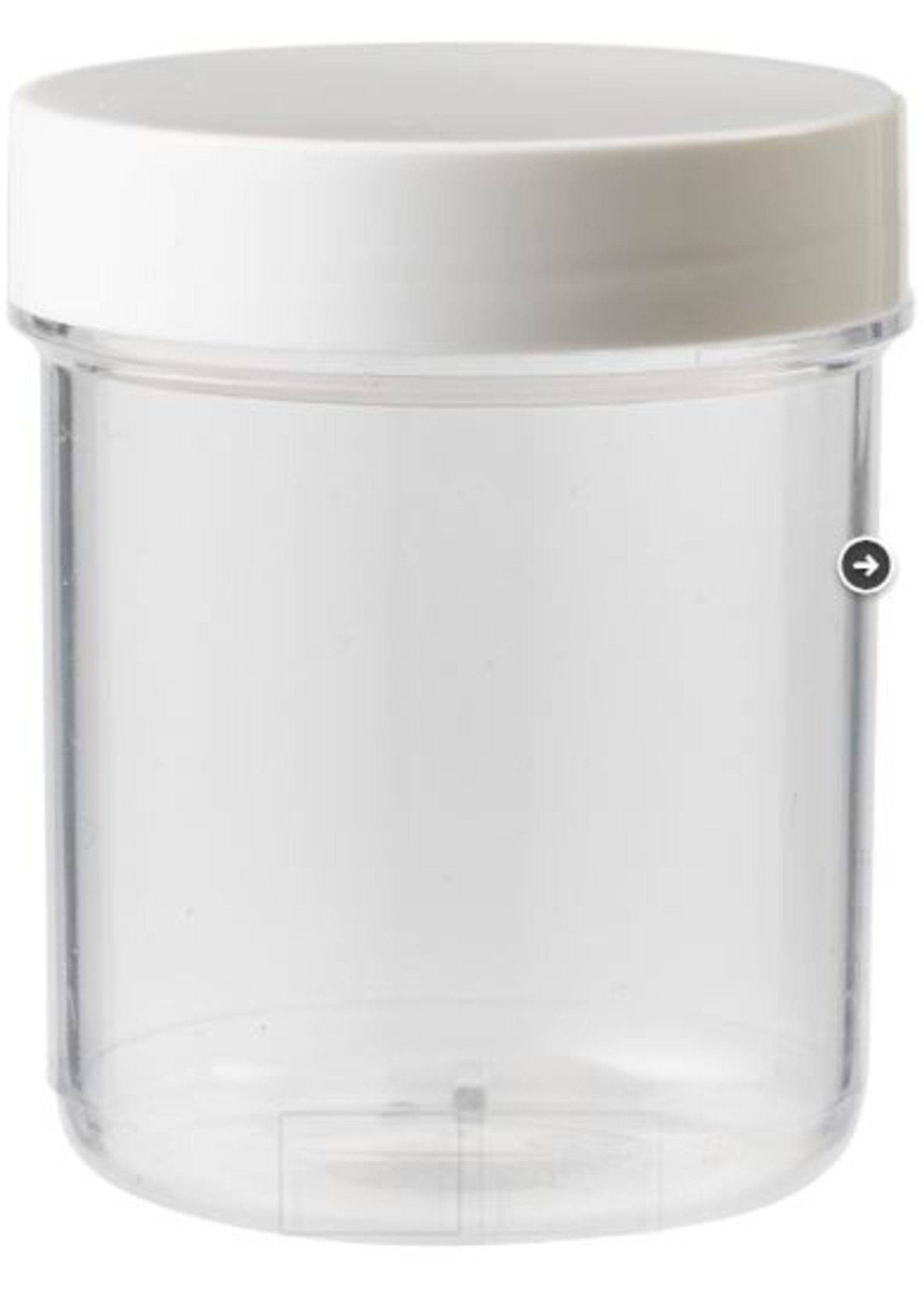 Blockland Plastobel tabletfles transparant gedopt 70ml Blockland 56st