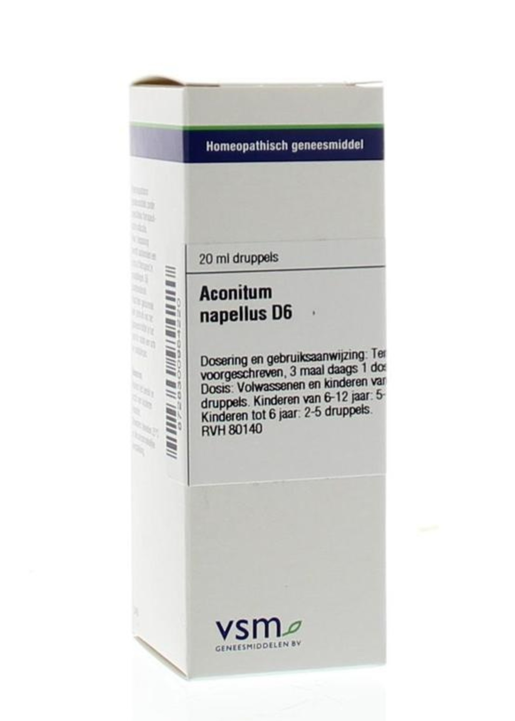 VSM Aconitum napellus d6 VSM 20ml