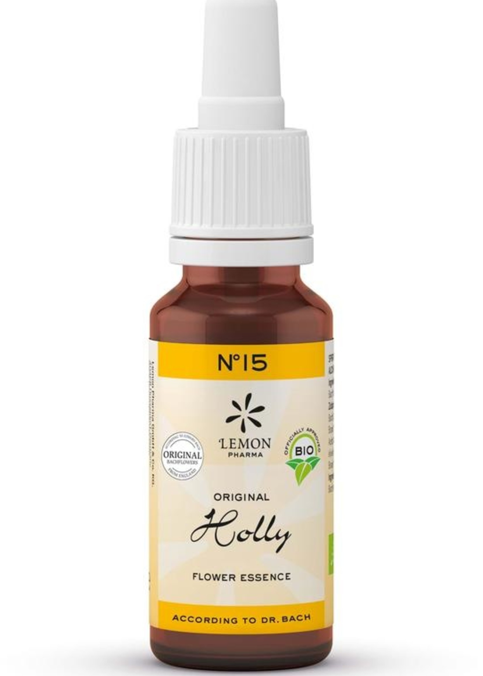 Lemonpharma Bach Bach bloesemremedies holly bio Lemonpharma Bach 20ml