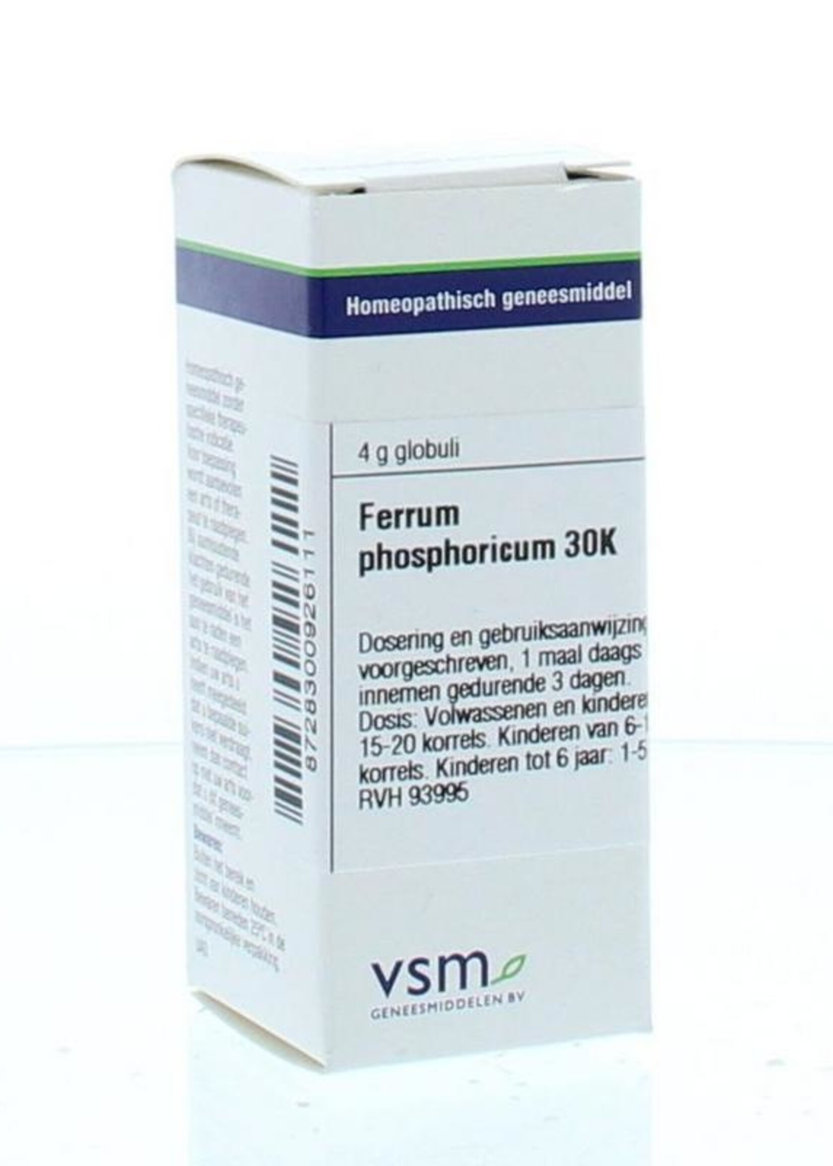 VSM Ferrum phosphoricum 30K VSM 4g