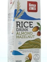 Lima Rice drink hazelnoot amandel bio Lima 1000ml