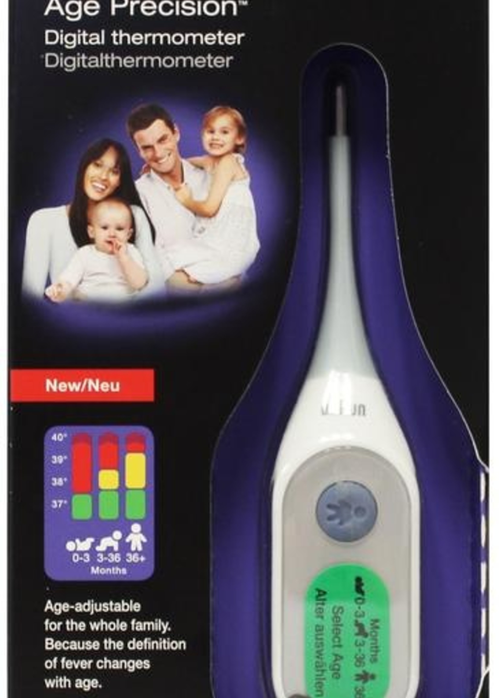 Braun Thermometer digitaal PRT2000 Braun 1st